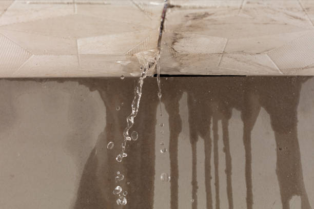 Professional Flood Damage Cleanup technician working in Westport, KY
